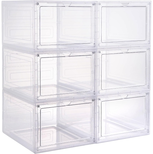 Foldable Space-Saving Shoe Rack for Sneaker Boot Upto US Size 11 Conta