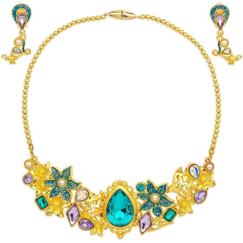 Disney Jasmine Costume Jewelry Set for Kids - Aladdin - one size all