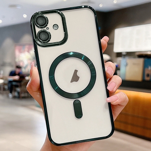 TopSave – Étui souple transparent pour iPhone 16 plus de 6,7 po, objectif d’appareil photo protection complète, avec MagSafe, étui antichoc en TPUR