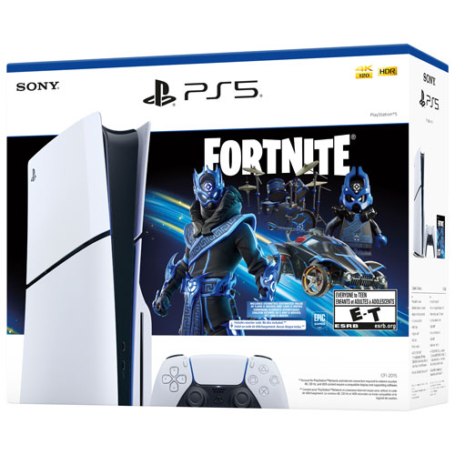 PlayStation 5 Slim Console - Fortnite Cobalt Star Bundle