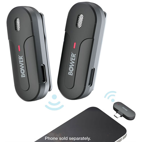 Micro-cravate sans fil de Bower - Paquet de 2