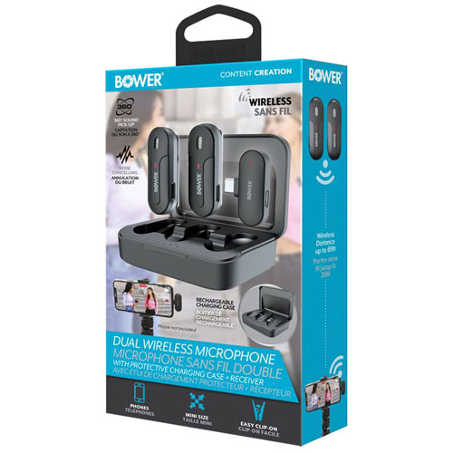 Micro-cravate sans fil de Bower - Paquet de 2