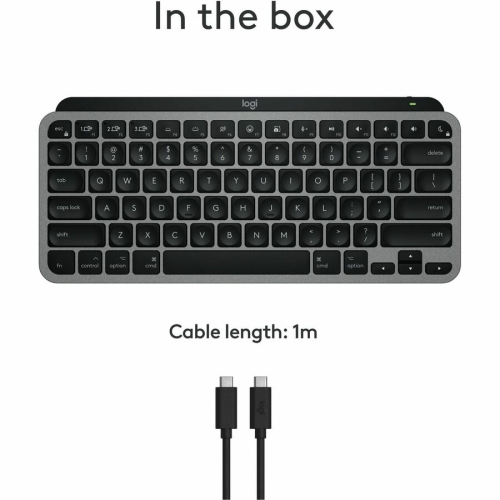 Clavier ergonomique sans fil Bluetooth Master de Logitech - Gris cosmique - Anglais