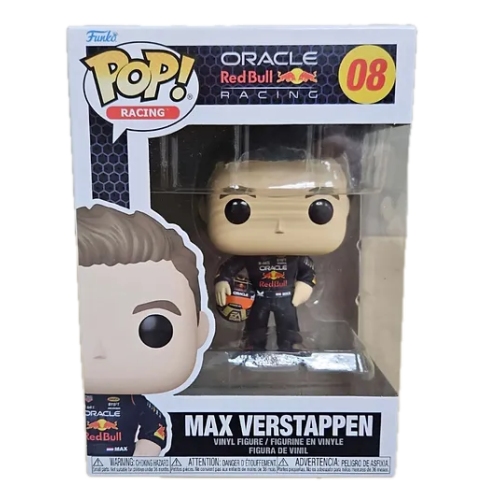 Pop Sports Formula One 3.75 Inch Action Figure - Max Verstappen with Helmet #08