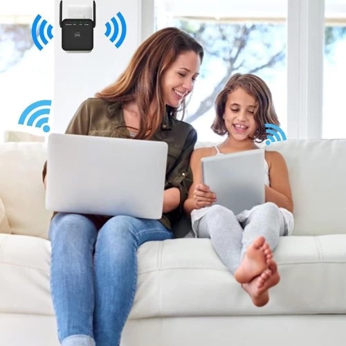 2025 Newest WiFi Extender, WiFi Repeater, WiFi Booster, Covers Up to 9840 Sq.ft and 60 Devices, Internet Booster - with Ethernet Port, Quick Setup,