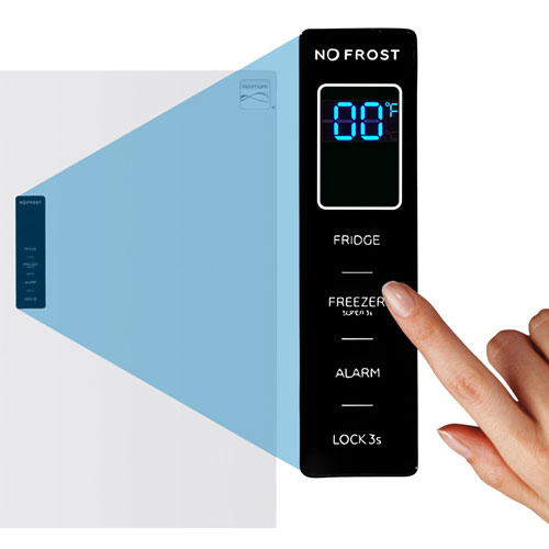 Kenmore 21 Cu. Ft. Garage Ready Upright Convertible Freezer/Fridge - White