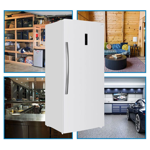 Kenmore 21 Cu. Ft. Garage Ready Upright Convertible Freezer/Fridge - White