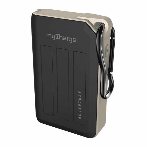 MYCHARGE  Adventure H20 Turbo Powerbank 10050 Mah Black/gray Weatherproof power bank