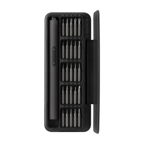 Tournevis électrique 25-en-1 de HOTTO, boîtier en aluminium antidérapant