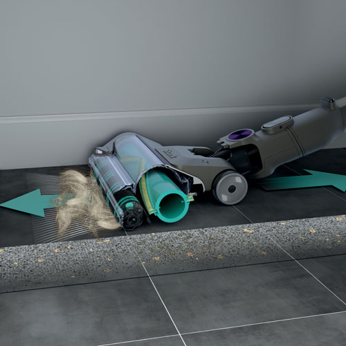 Aspirateur-balai sans fil PowerDetect de Shark - Gris/Violet