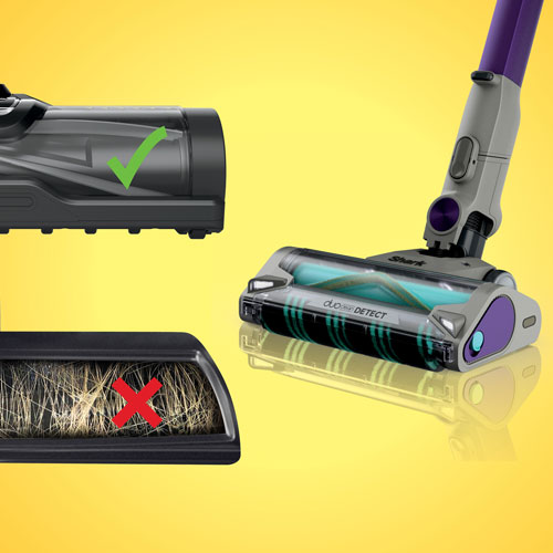 Aspirateur-balai sans fil PowerDetect de Shark - Gris/Violet