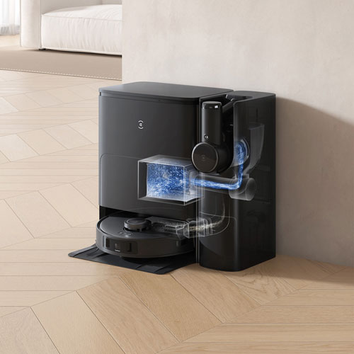 Aspirateur robot T30S Combo Complete d'Ecovacs - Noir