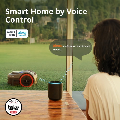 Segway Navimow i110N Robotic Lawn Mower, Wireless AI Mapping, EFLS 2.0 Positioning, VisionFence Obstacle Avoidance, App Control