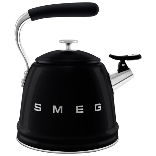 Bouilloire électrique de Smeg - 2,3 L - Noir/Acier inoxydable