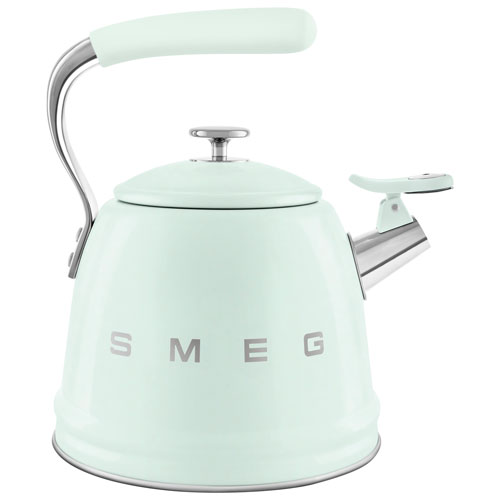 Bouilloire électrique de Smeg - 2,3 L - Vert pastel/Acier inoxydable