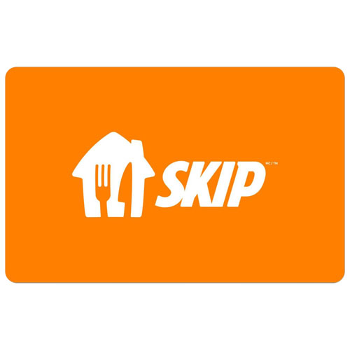 Skip the Dishes Gift Card - $100 - Digital Download