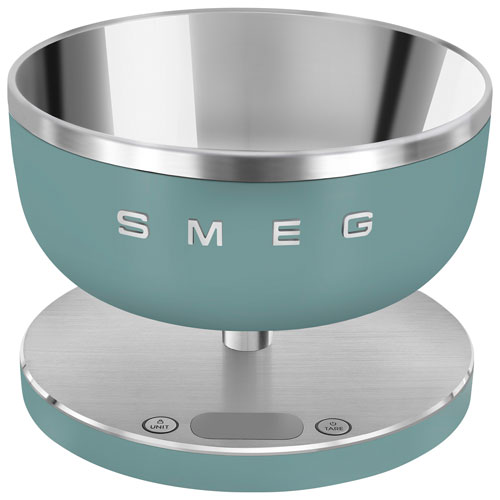 Smeg Digital Kitchen Scale - Matte Emerald Green