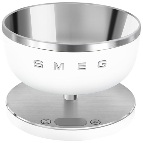 Smeg Digital Kitchen Scale - Matte White