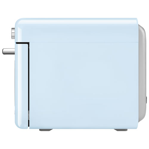 Four grille-pain de comptoir 10-en-1 avec friture à air chaud et cuisson à vapeur de Smeg - 1,05 pi³ - Bleu pastel