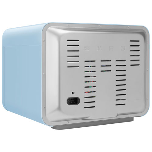 Four grille-pain de comptoir 10-en-1 avec friture à air chaud et cuisson à vapeur de Smeg - 1,05 pi³ - Bleu pastel