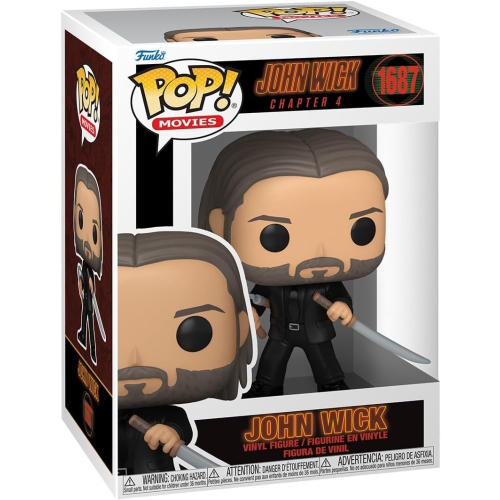Pop Movies John Wick 3.75 Inch Action Figure - John Wick #1687