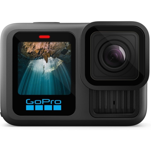 GoPro HERO13 Black - Waterproof Action Camera with 5.3K60 Video, 27MP Photo + Compatability with HB-Series Lenses