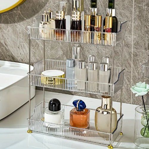 Multi-layer Makeup Organizer Large Capacity Skincare Make Up Storage
