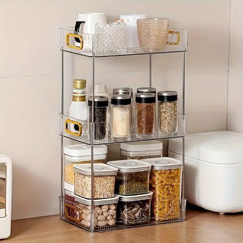 Multi-layer Makeup Organizer Large Capacity Skincare Make Up Storage