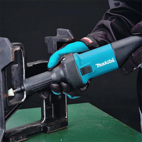 Makita GD0601 1/4" Die Grinder, with AC/DC Switch Blue
