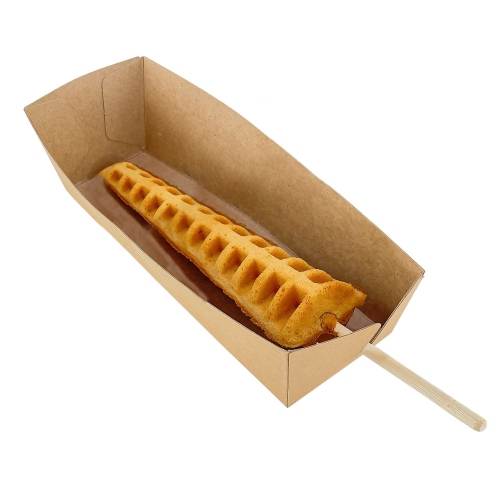 GorillaRock Paper Bowls | Disposal Bowls for Stick Waffles, Corn Dogs, etc.