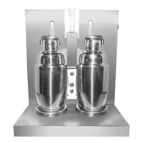 A-MTS2 Electric Milkshaker | Double Cup Milk Tea Shaker | Stainless Steel | 110V