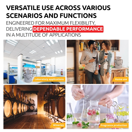 A-FCSA2-30 Alcohol Wine Distiller | Moonshine Still | Two-tanks Water Alcohol Distiller | 8 Gallon 30L