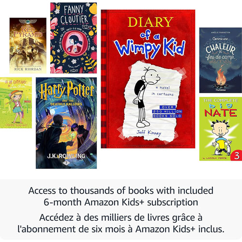 Amazon Kindle Paperwhite Kids 16GB 7" Digital eBook Reader with Touchscreen & Cover - Cyber City