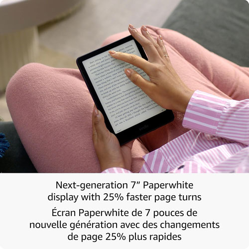 Amazon Kindle Paperwhite Signature Edition 32GB 7" Digital eReader (SA569P) - Metallic Raspberry