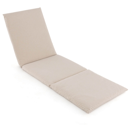 Coussin de chaise longue d'extérieur 1 pièces de Costway avec sangles de fixation autoagrippantes pour patio