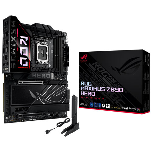 ASUS ROG MAXIMUS Z890 HERO Wi-Fi LGA1851 ATX DDR5 Intel Motherboard for Intel Core Ultra Processors