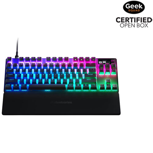 Open Box - SteelSeries Apex Pro TKL Backlit Mechanical Ergonomic Gaming Keyboard