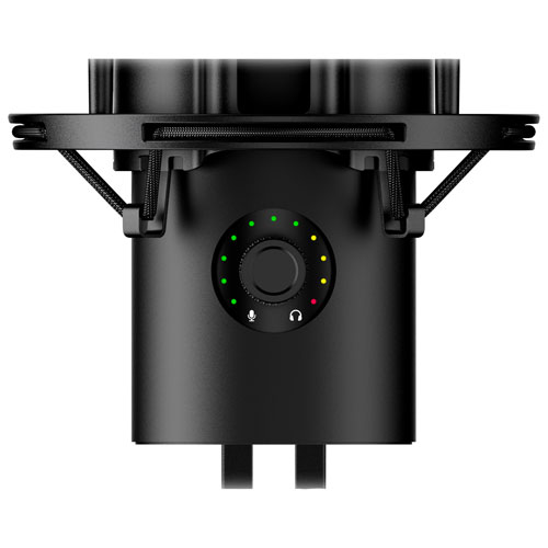 Microphone de bureau USB QuadCast 2 S de HyperX - Noir/Rouge