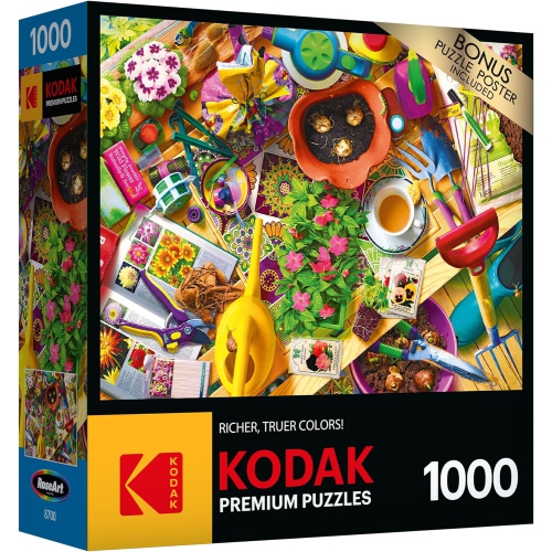 Cra-Z-Art - RoseArt - Kodak Premium - Inside The Gardener's Shed - 1000 Piece Jigsaw Puzzle