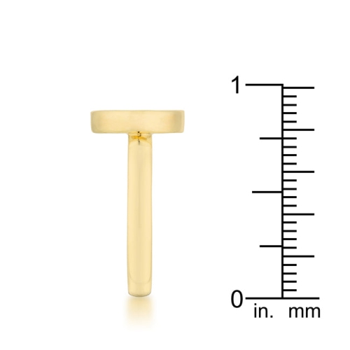 0.2ct CZ Pave Circle Ring