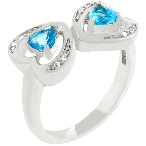 JGI  Mirro Hearts Ring In Multicolor