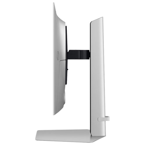 Moniteur de jeu FreeSync DELO incurvé QHD 240 Hz 27 po Odyssey de Samsung avec temps de réponse 0,03ms gris à gris - Argenté