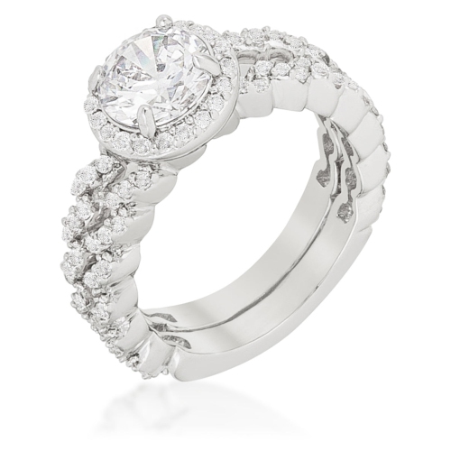 JGI  Zig Zag Wedding Set In Multicolor