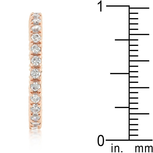 Finish Cubic Zirconia Eternity Band