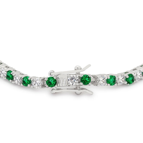 Cubic Zirconia Tennis Bracelet