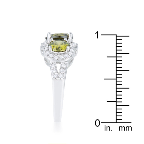 Garnet Classic Trio Ring