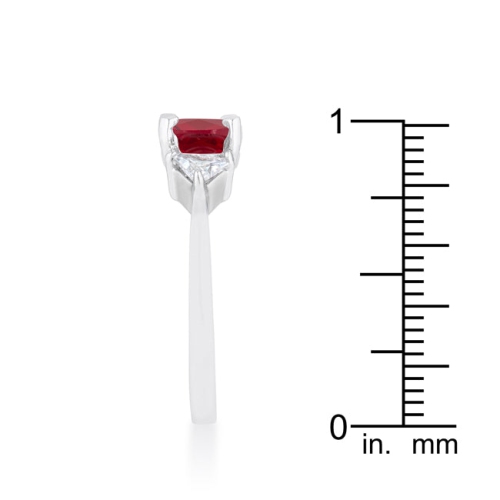 Shonda 1.8ct CZ Cushion Classic Statement Ring