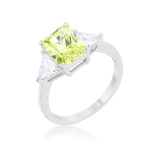 JGI  Classic Engagement Ring In Multicolor