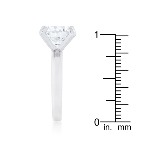 Hanna 4.4ct CZ Classic Solitaire Ring