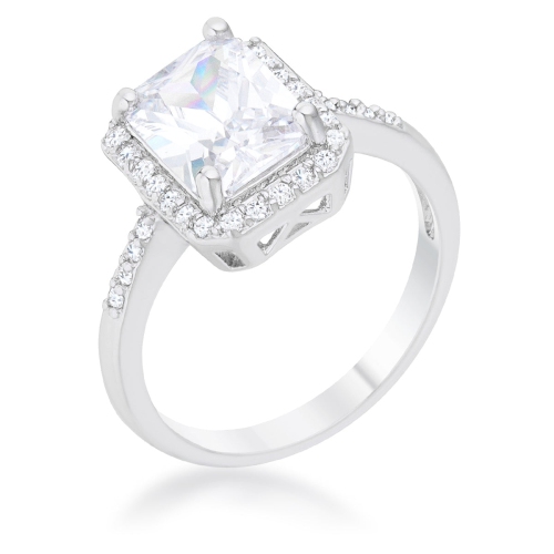 JGI  Ariana 2.95Ct Cz Classic Ring In Multicolor